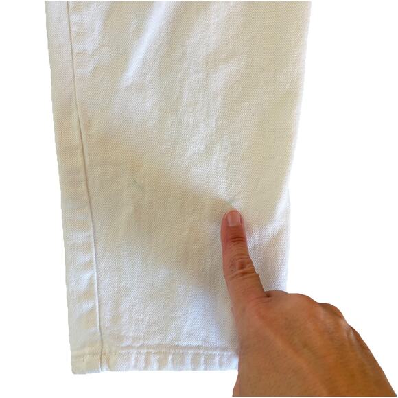 Vintage Skoozi White Women’s Mom Jean 25x27 Tapered Classic High Rise 80s/90s - Picture 7 of 12